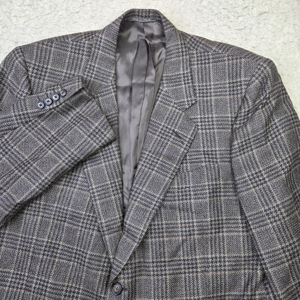 Corneliani Linea Sartoria Blazer Mens 42R Gray Wool Sport Coat Made In Italy